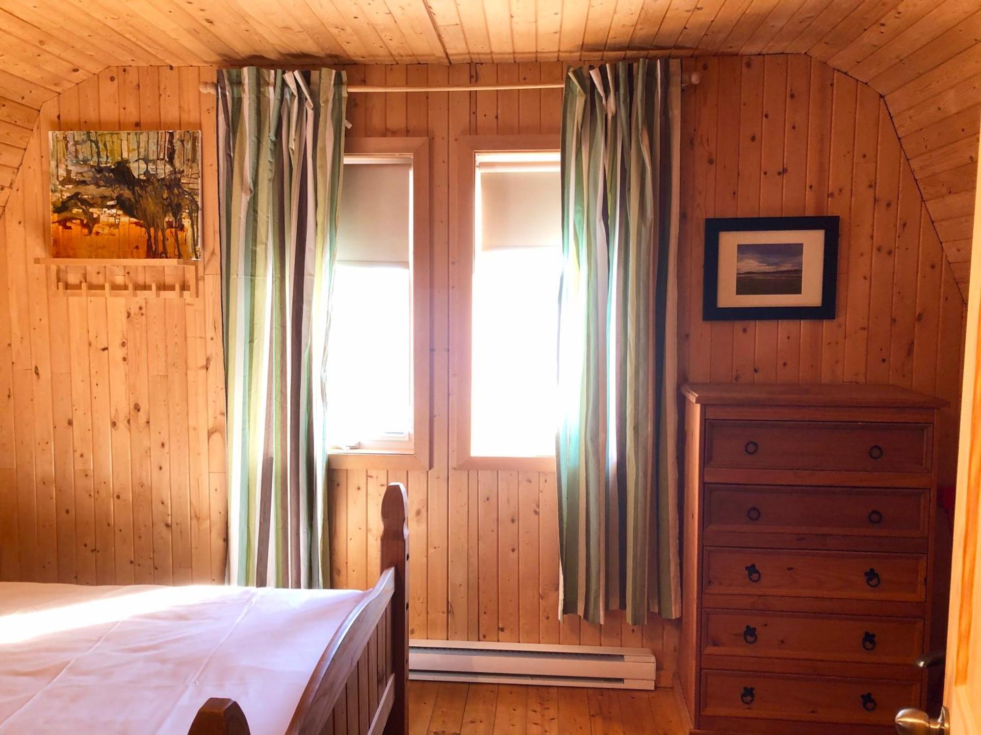 Chalets Du Bout Du Monde แกสเป ภายนอก รูปภาพ