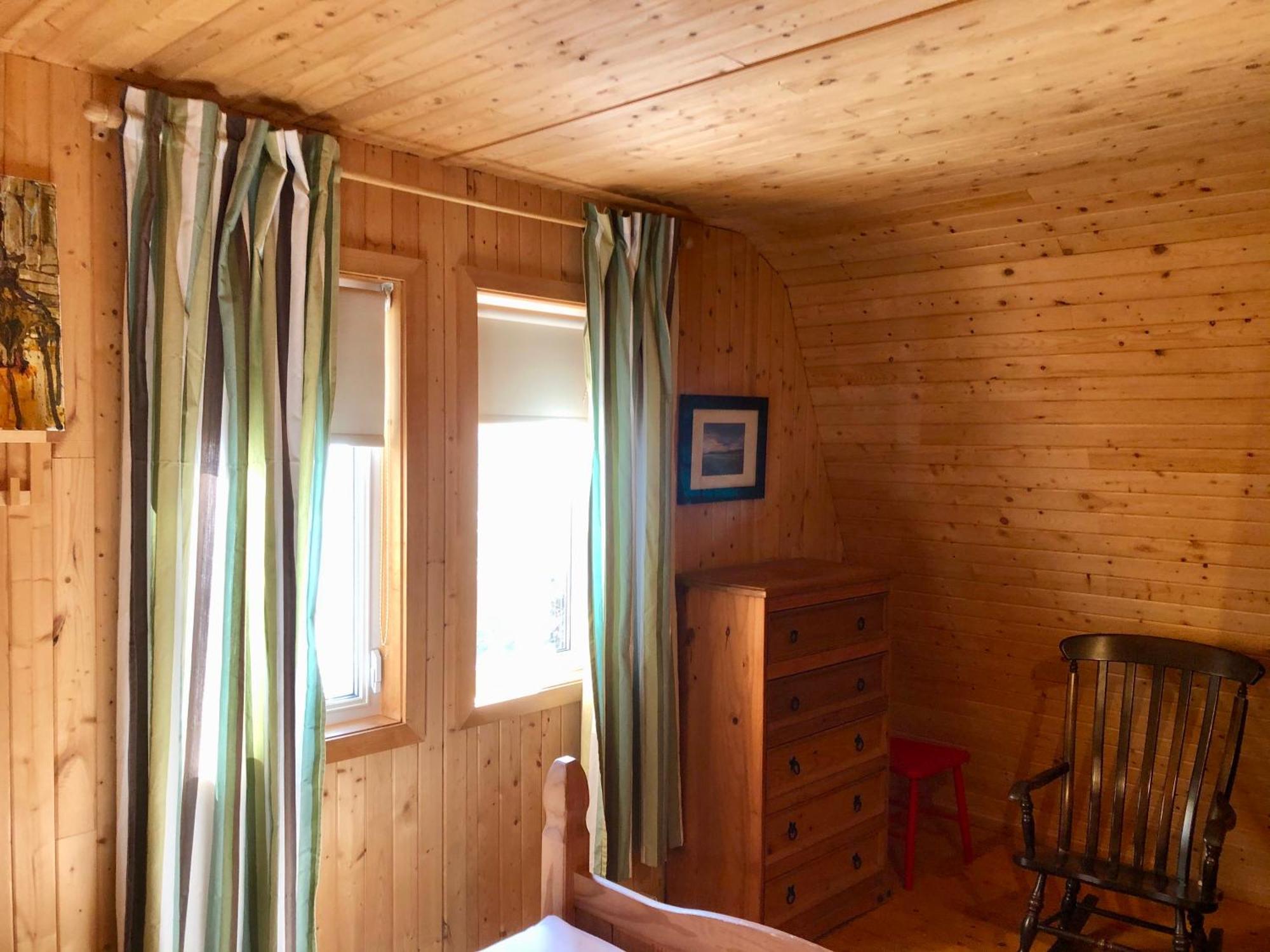 Chalets Du Bout Du Monde แกสเป ภายนอก รูปภาพ