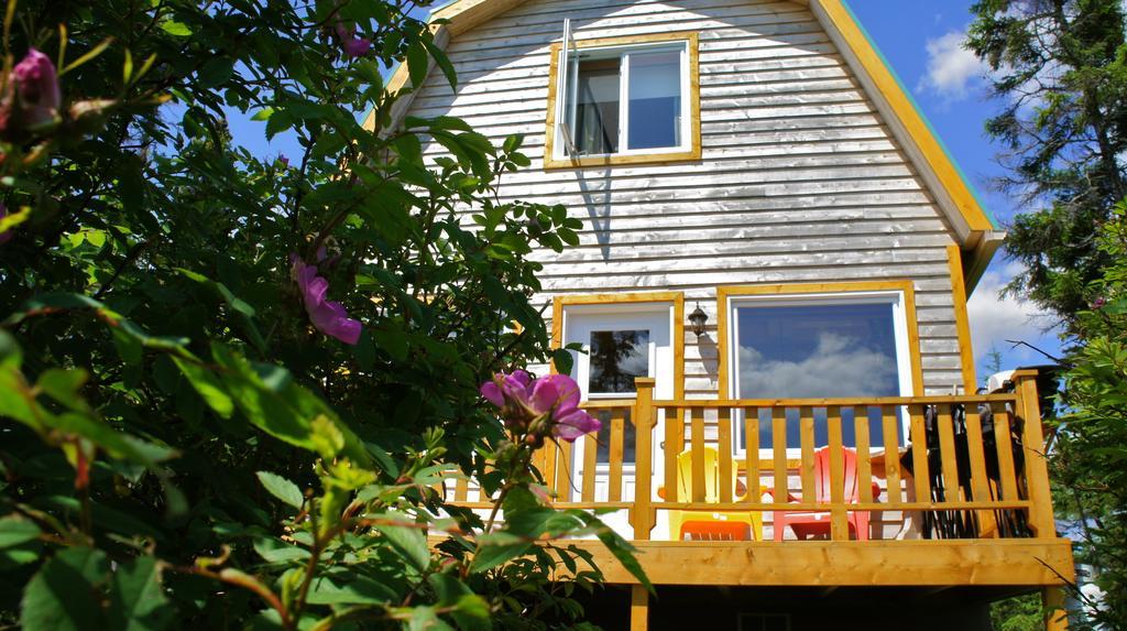 Chalets Du Bout Du Monde แกสเป ห้อง รูปภาพ